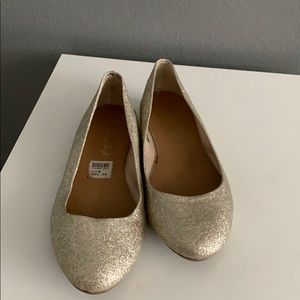 Sparkly flats